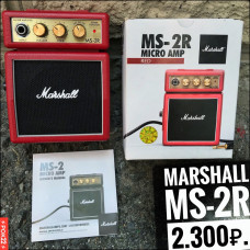 MARSHALL MS-2R MICROAMP RED