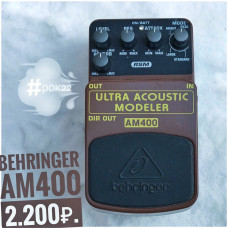 BEHRINGER Ultra Acoustic Modeler AM400